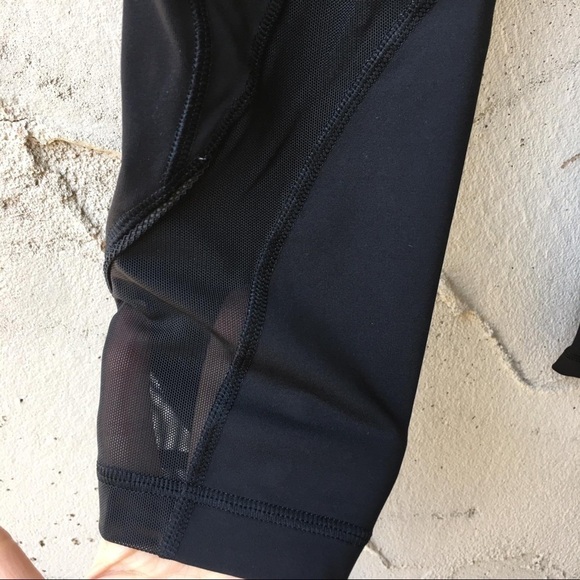 Lululemon Inspire Tight II Mesh Black Size 6 - Picture 7 of 15
